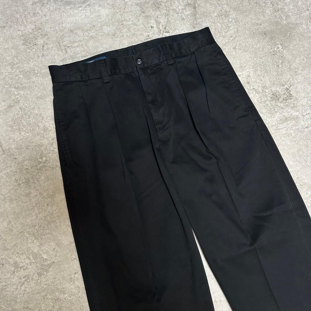 美品 ポロバイラルフローレン 黒 ポロチノ Ethan Pant W32 L30