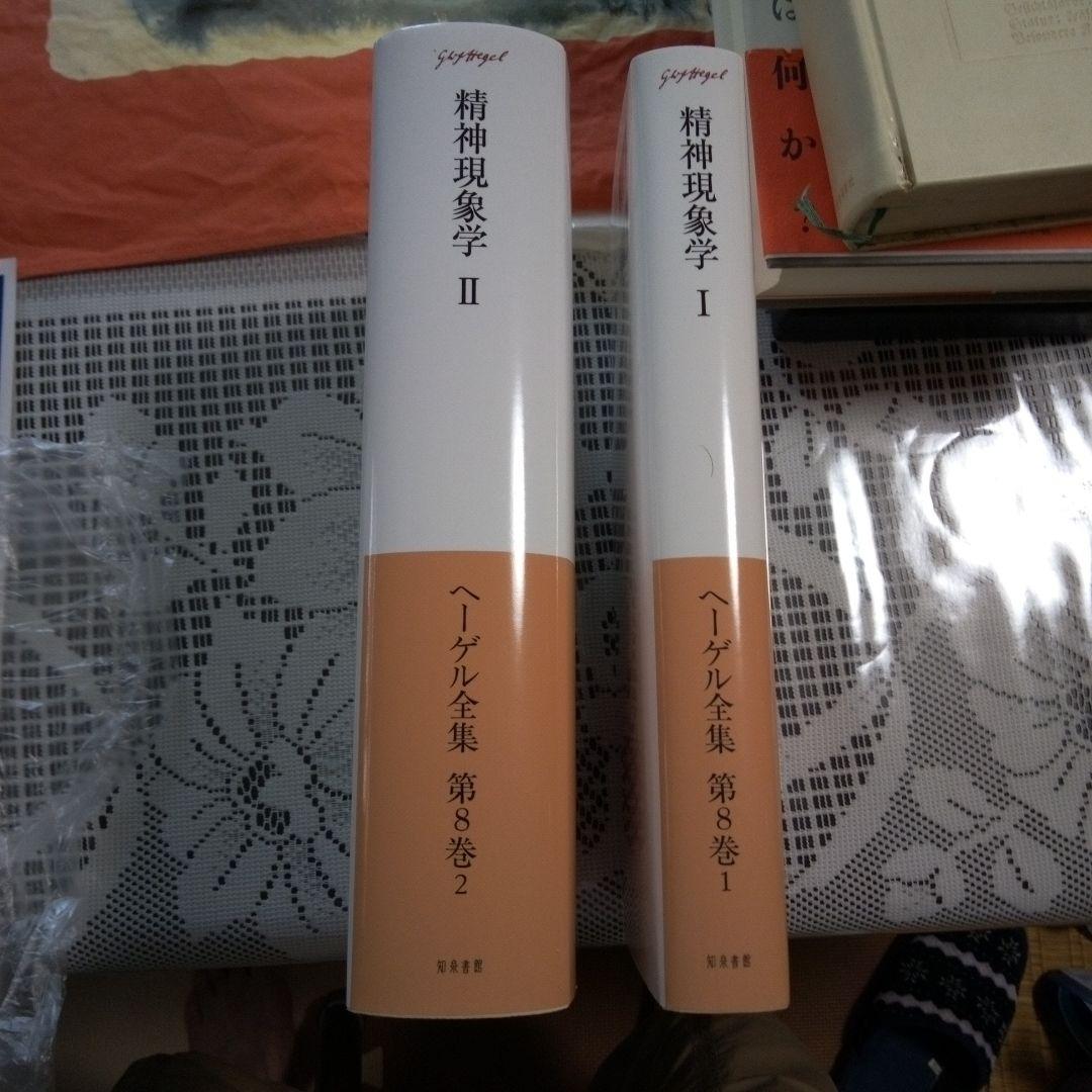 ヘーゲル全集 第8巻1ヘーゲル全集第8巻2 　精神現象学