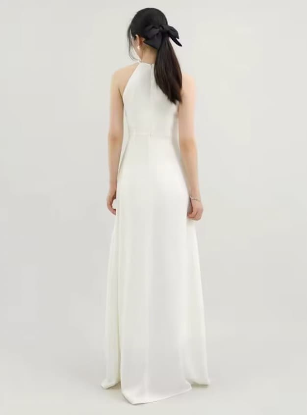 【美品】 インポートロングドレス ウェデングドレス