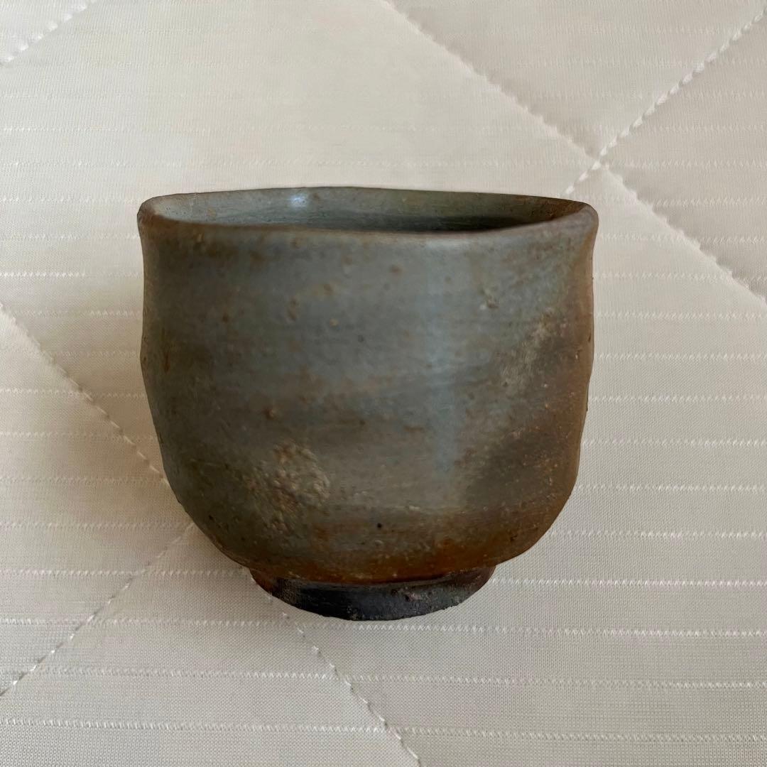 人間国宝　金重陶陽　備前　酒呑　ぐい呑　酒盃　酒器