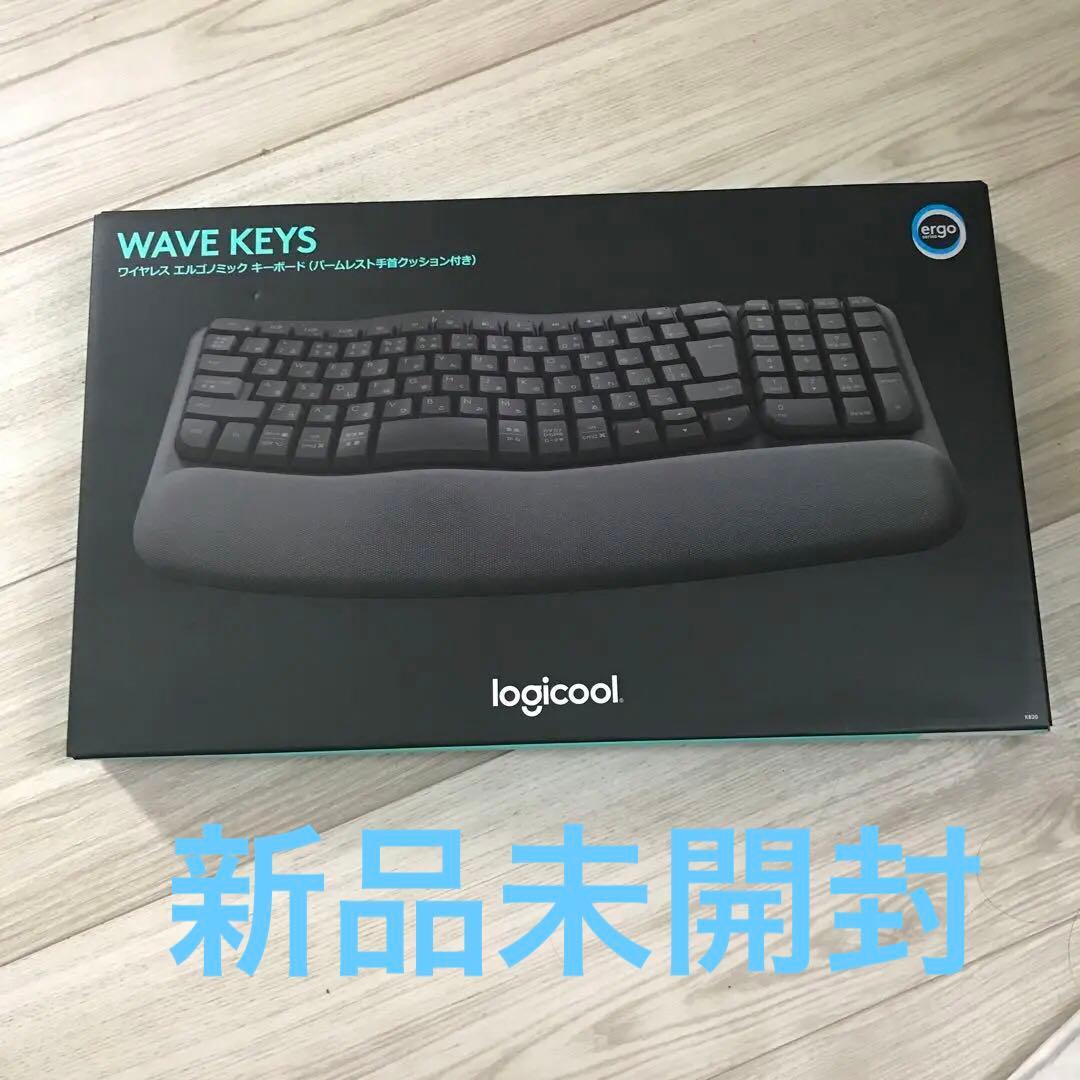 ロジクールWAVE KEYS K820(疲れにくいエルゴノミックキーボード)
