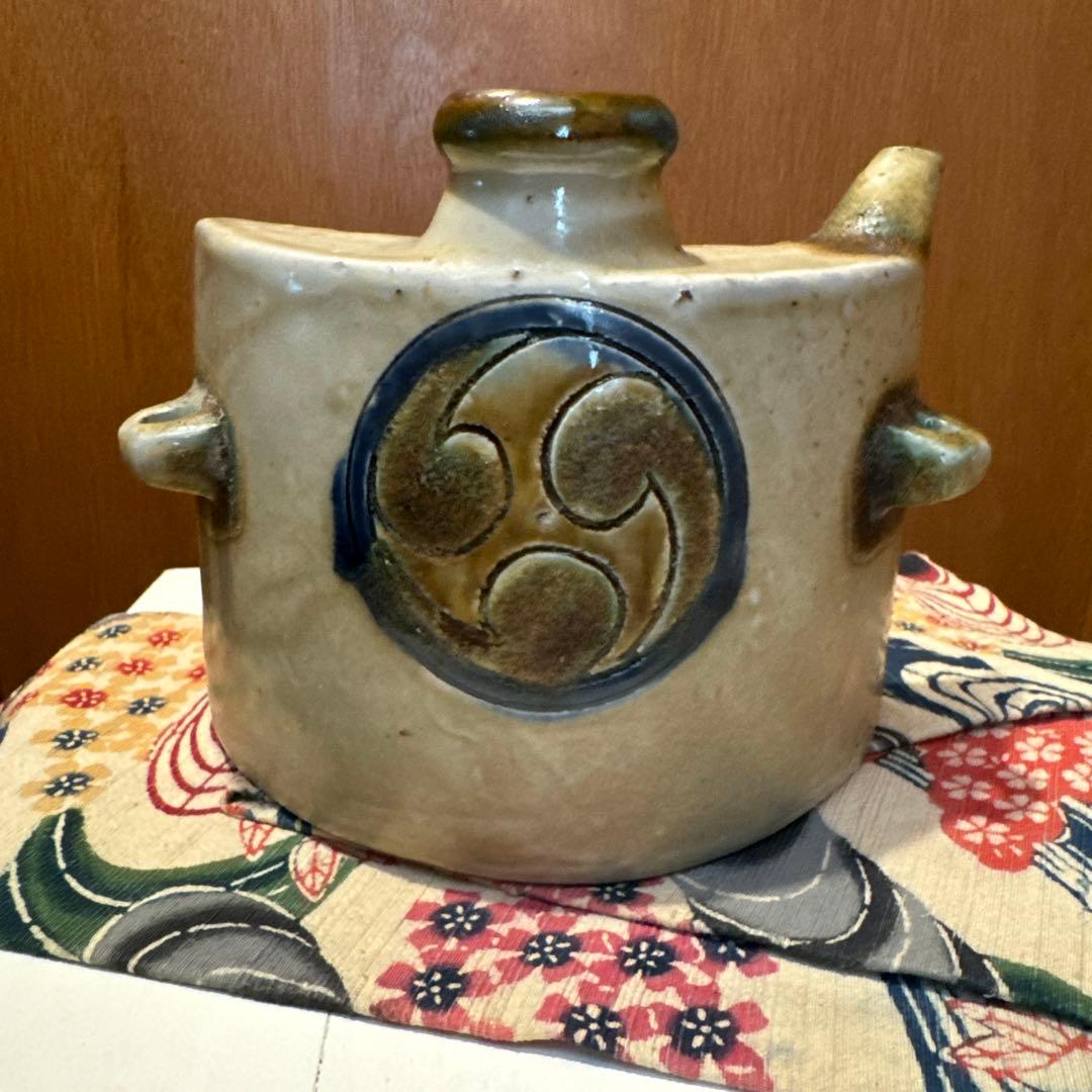 【壺屋焼】古い抱瓶