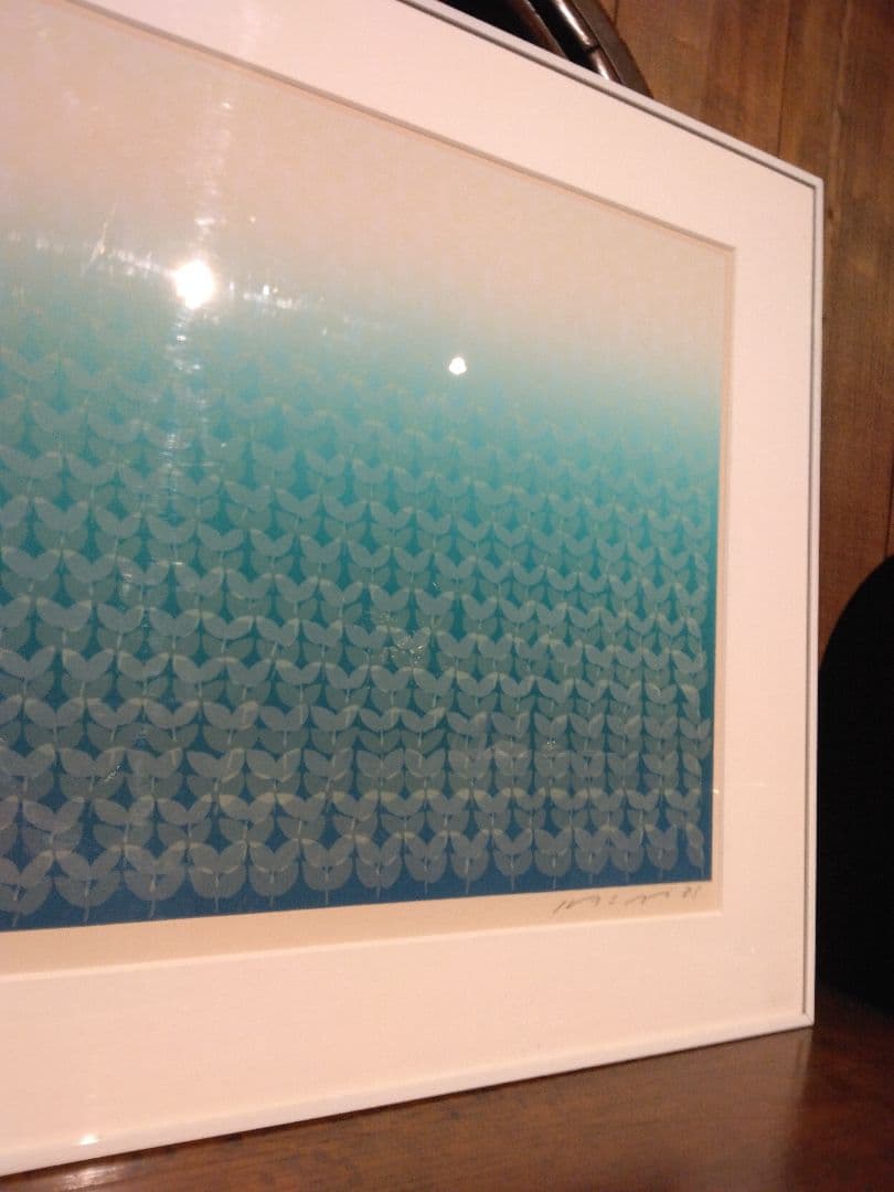 シルクスクリーン　 笠井正博　リミテッド　限定　１９８５年　モダン　アート