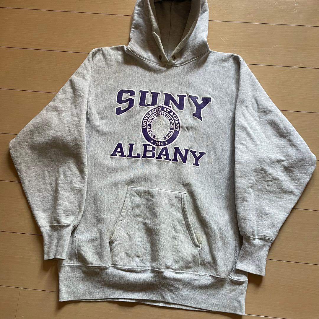 90s champion USA製 リバースウィーブ XXL カレッジプリント