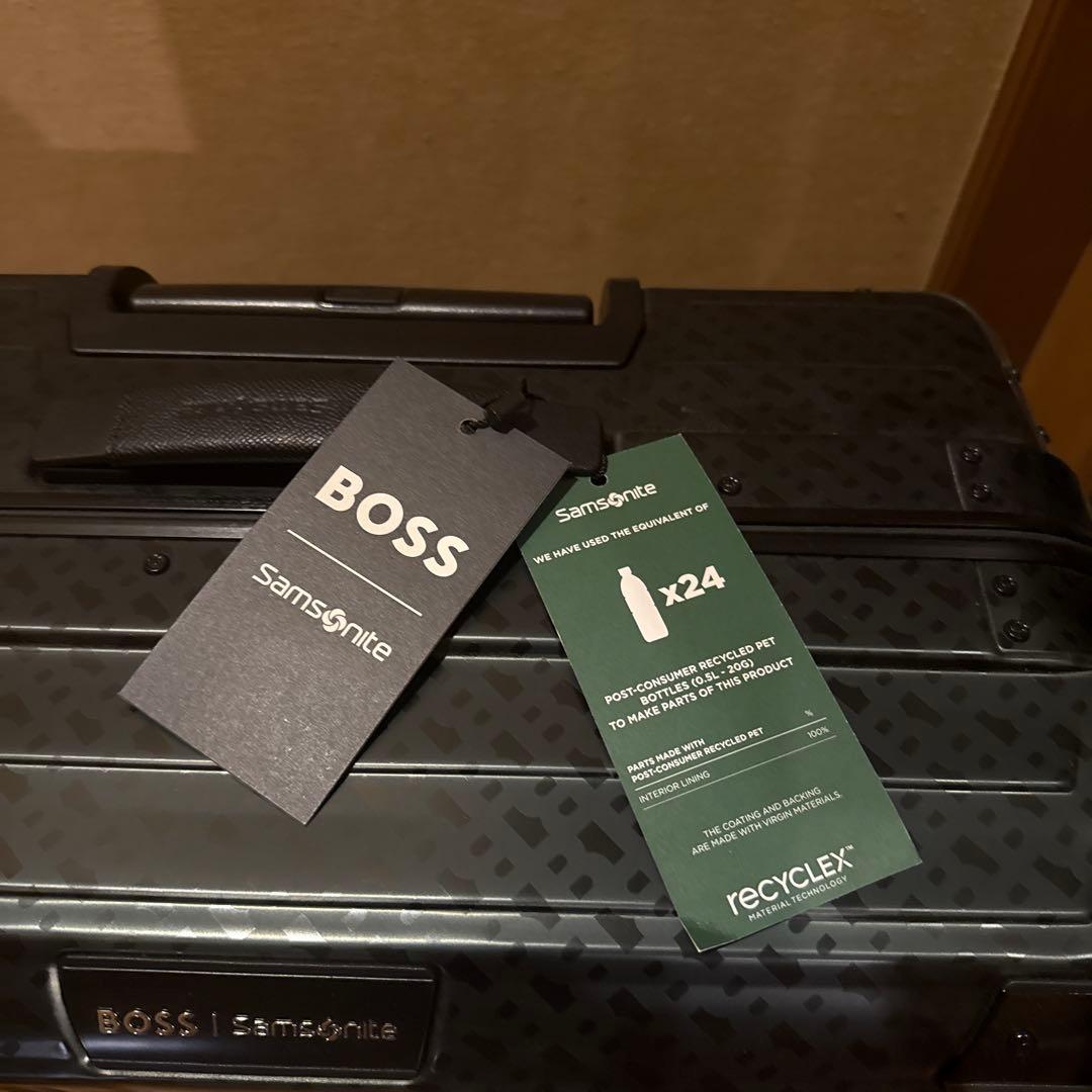 【限定コラボ品】BOSS Samsonite キャリーケース ブラック