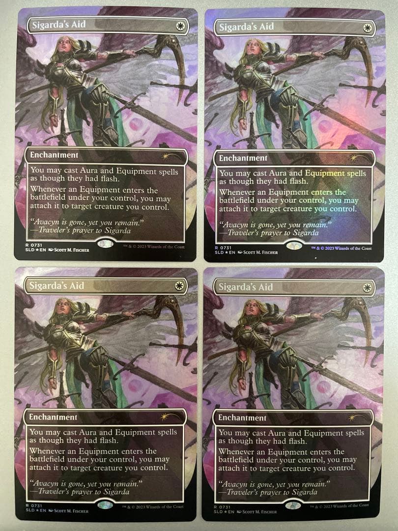 MtG シガルダの助け foil4枚