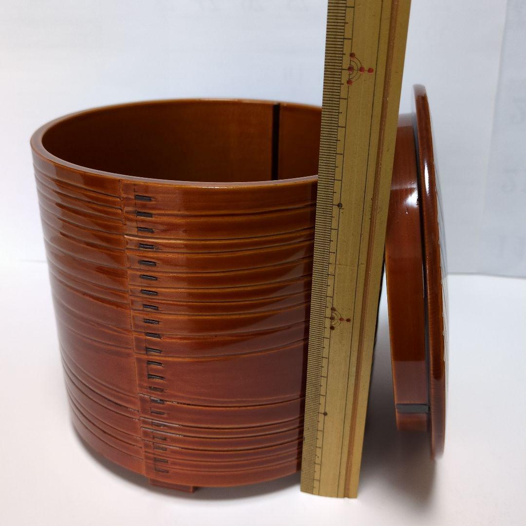 茶道具　曲水指　春慶塗 へぎめ