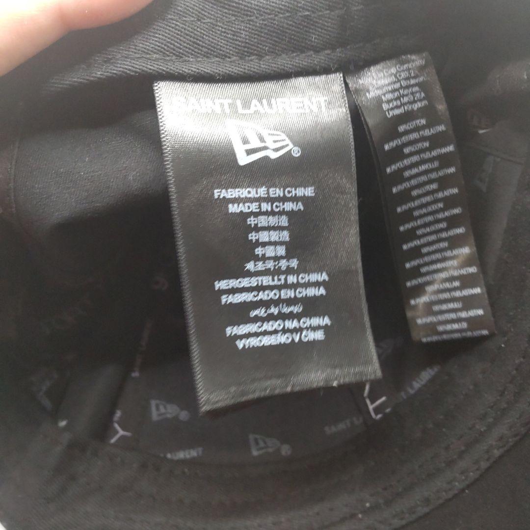 ◆1468 サンローラン　NEWERA　ブラック　アジャスタ