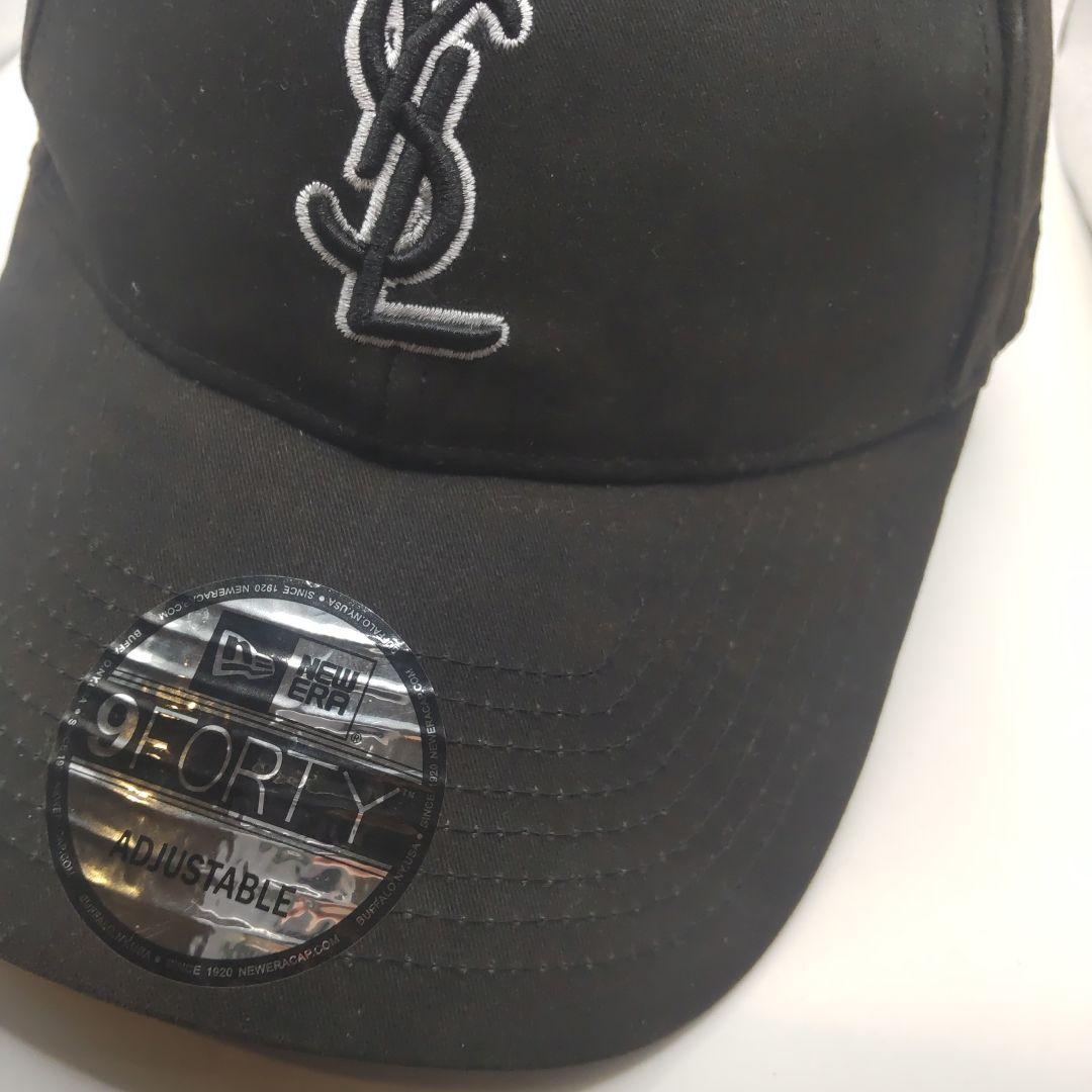 ◆1468 サンローラン　NEWERA　ブラック　アジャスタ