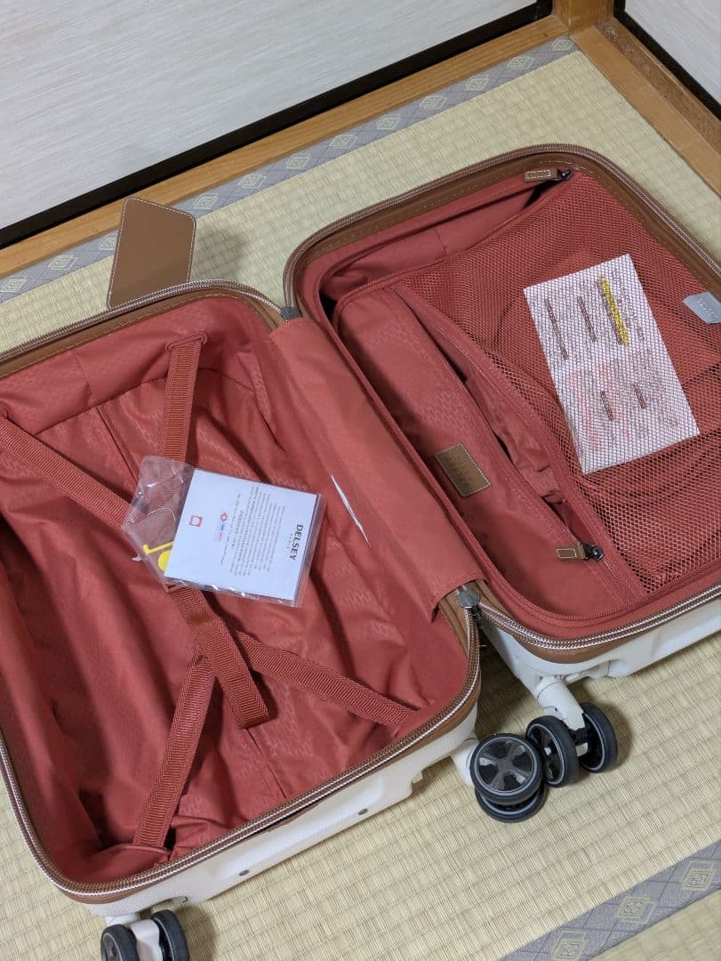 【新品未使用】DELSEYデルセースーツケーツ機内持ち込み定価41800円