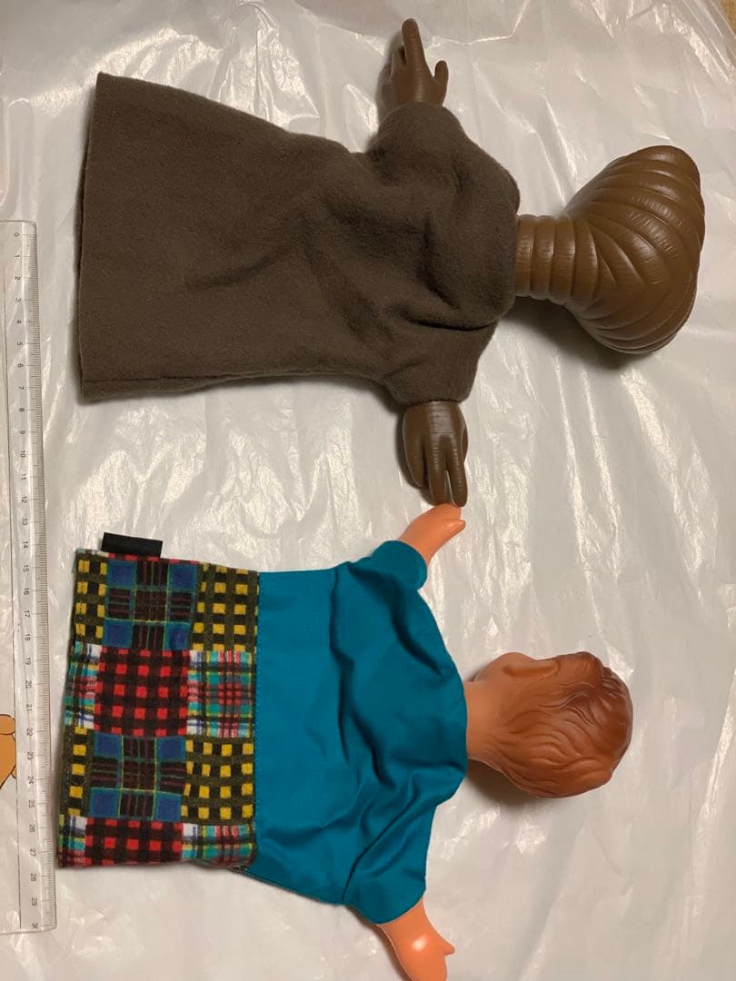 値下げ！E.T フランス購入品　パペット　2体
