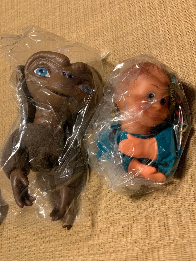 値下げ！E.T フランス購入品　パペット　2体