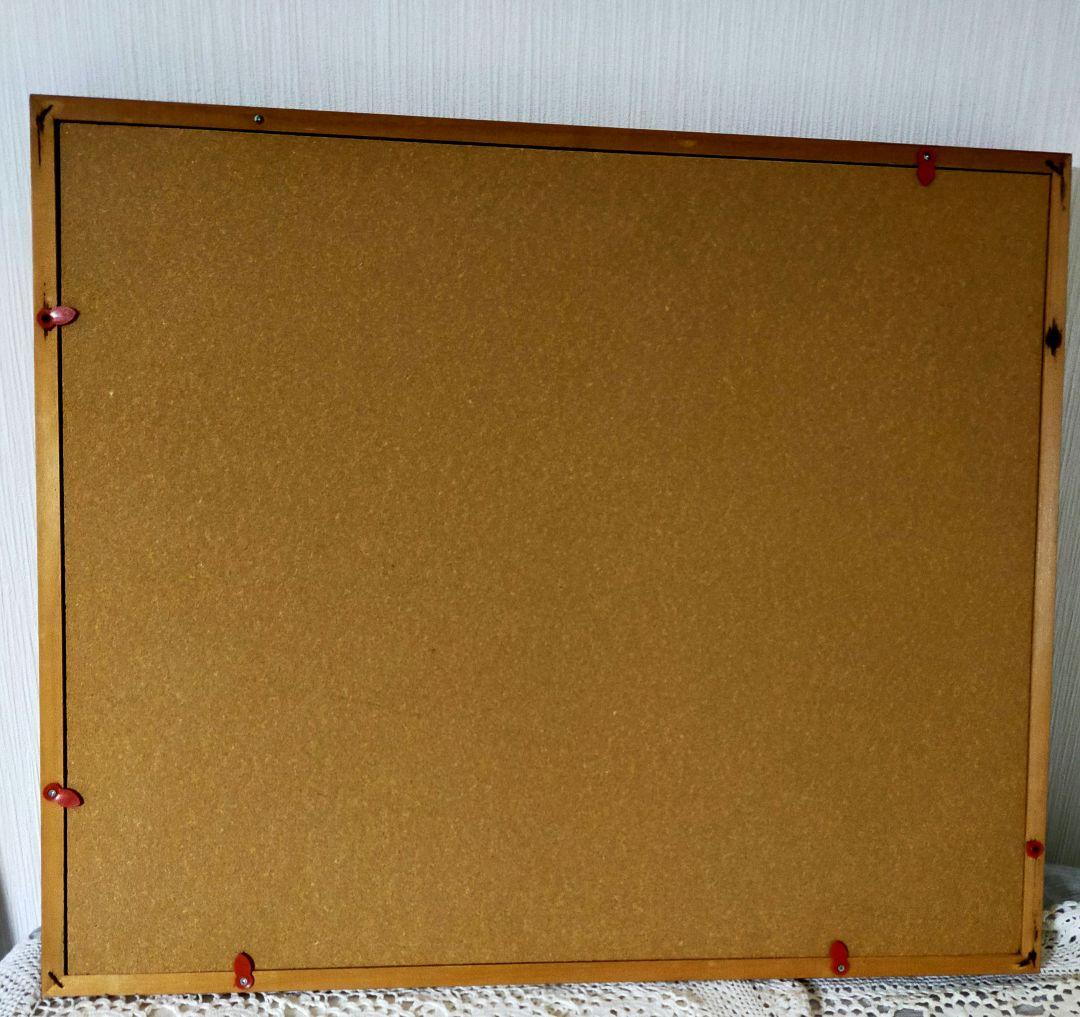 特価セール✨パリの風景　油絵　額入り56×47cm　サイン入り