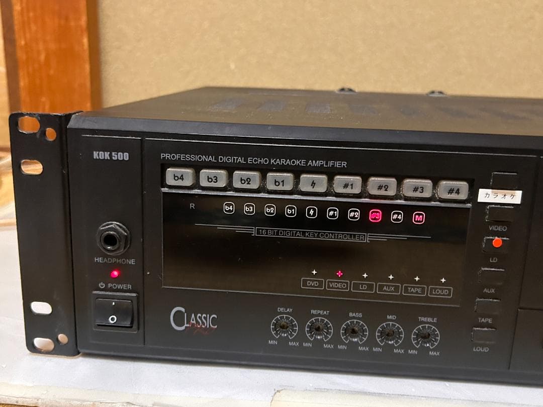T*H様 CLASSIC PRO KOK500 カラオケアンプ