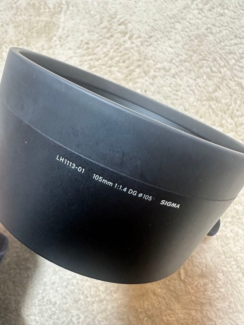 SIGMA シグマ SONY eマウント 105mm f1.4 単焦点レンズ