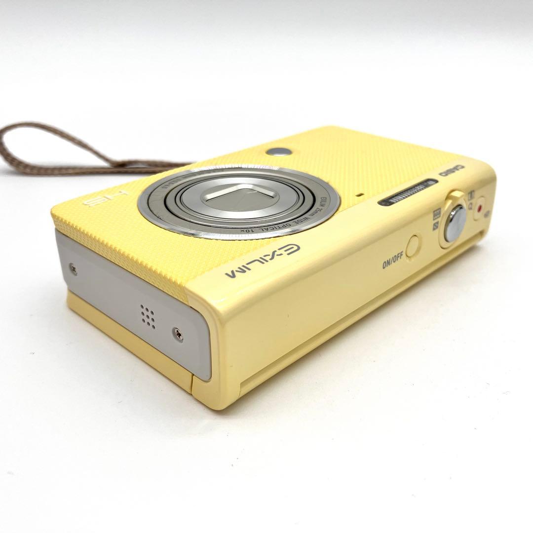 美品♪ CASIO EXILIM EX-ZR70 イエロー