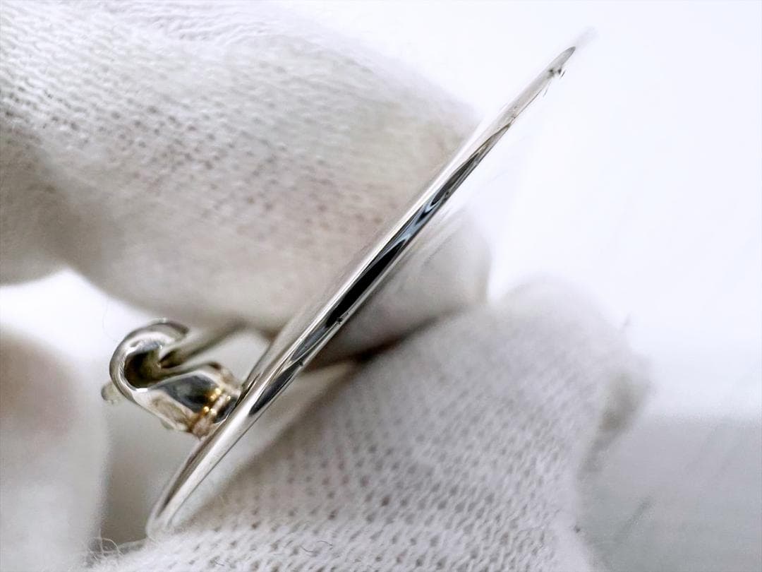 美品　ジョージジェンセン　374B　メビウス　ブローチ　シルバー925