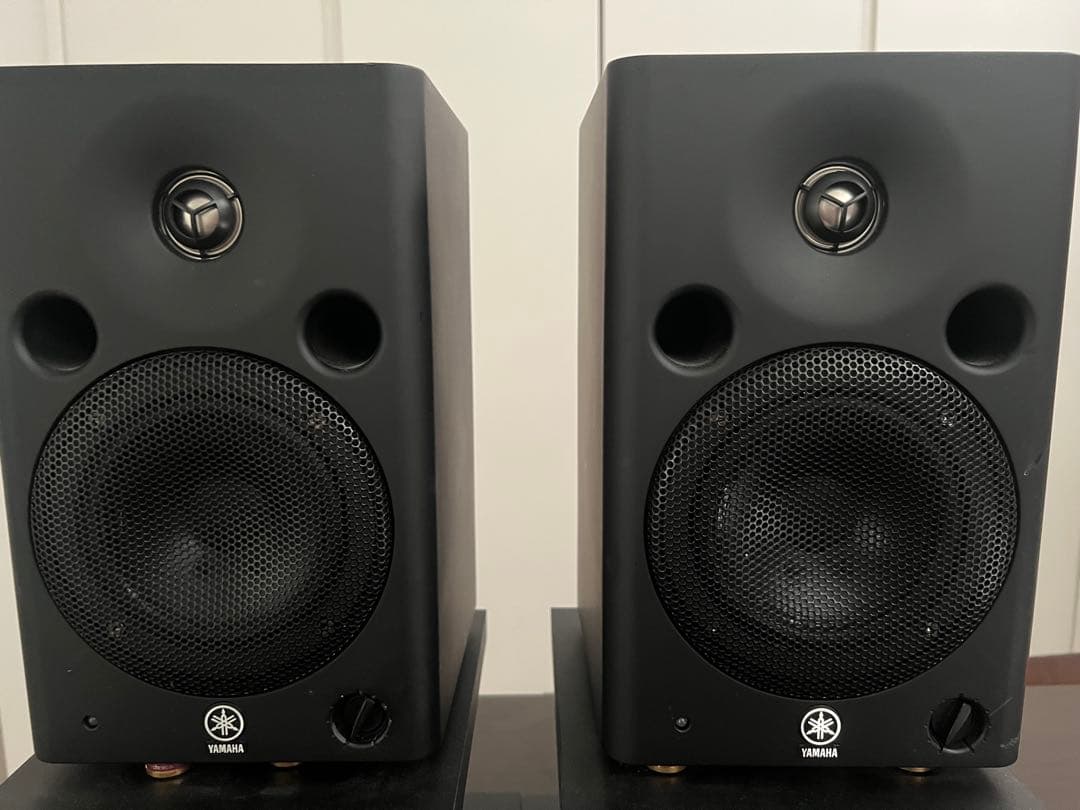 YAMAHA パワードモニタースピーカーMSP5STUDIO (ペア＋周辺機器)