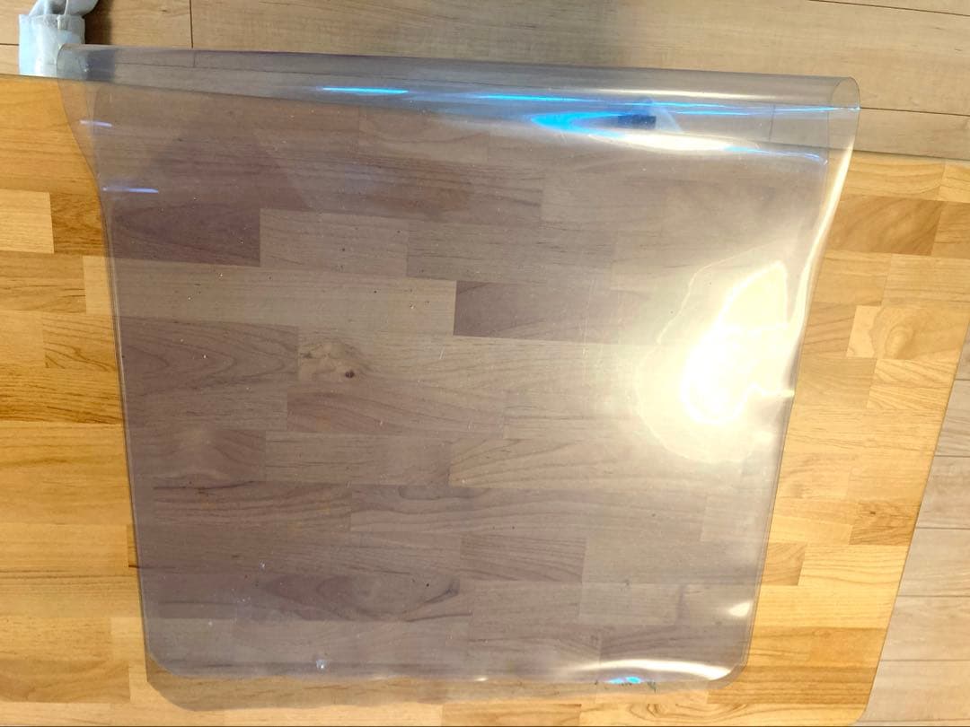 昇降式テーブル リフトテーブル ガス圧 無段階調節 （ライトブラウン）