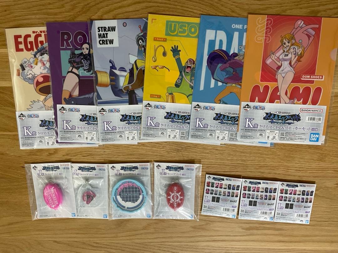 【凹みあり】ワンピース1番くじ　未来島エッグヘッド ラストワンB賞C賞おまけ付