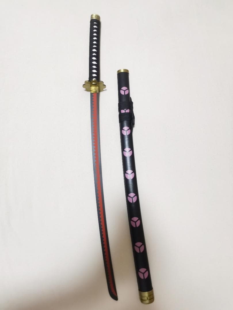 ONE PIECE ロロノア・ゾロ 和道一文字 秋水 模造刀 金属製 美術品