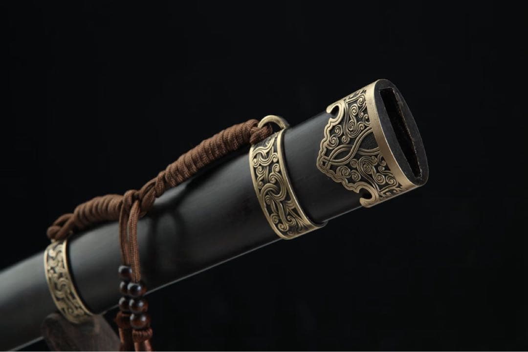 黒今古刀 刀装具 軍刀 苗刀 模造刀 武具 舞踊刀 古兵器