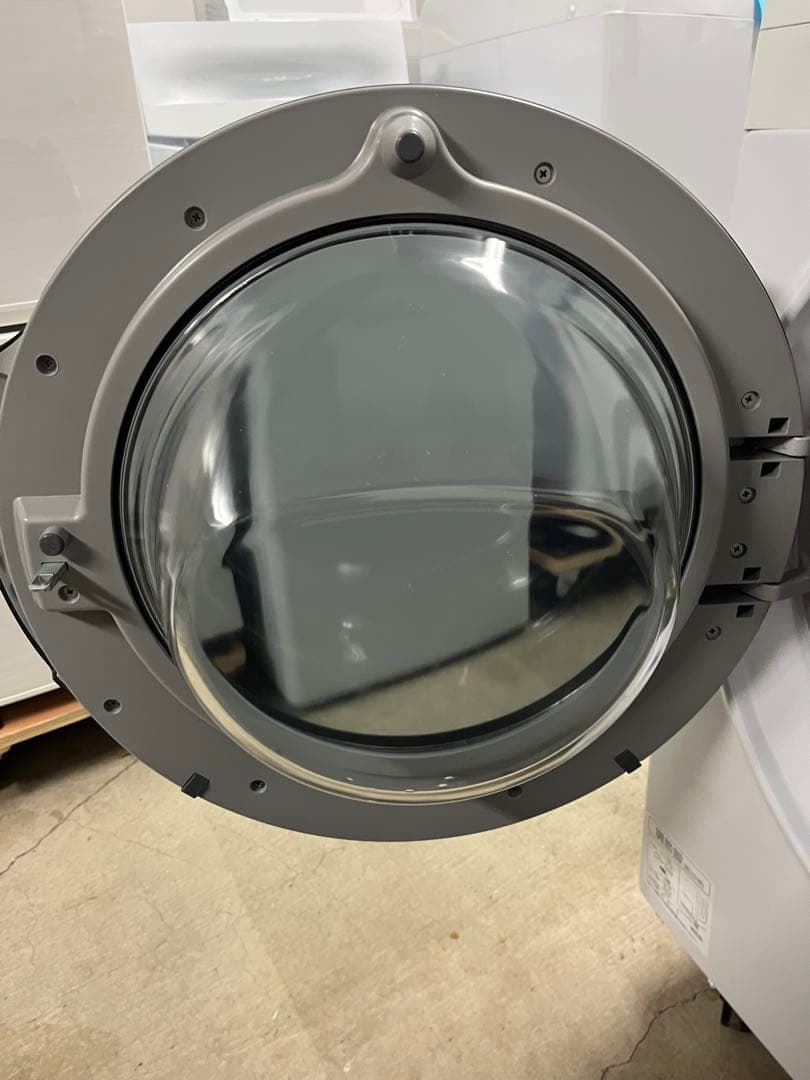 2023年購入　IRIS OHYAMA製のホワイトドラム式洗濯乾燥機T