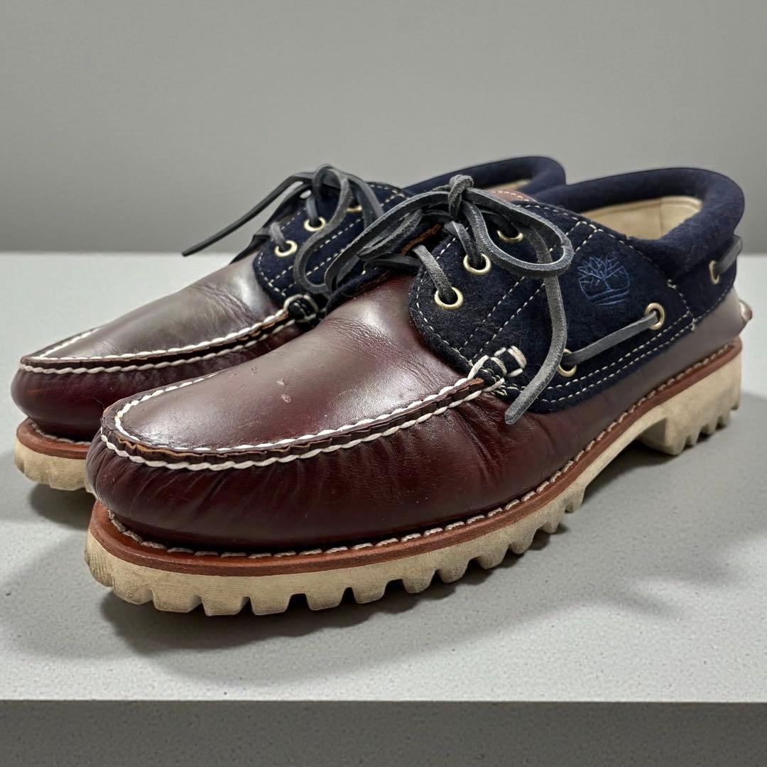 ティンバーランド スリーアイ クラシック 26.5cm ブラウン レザー ウール