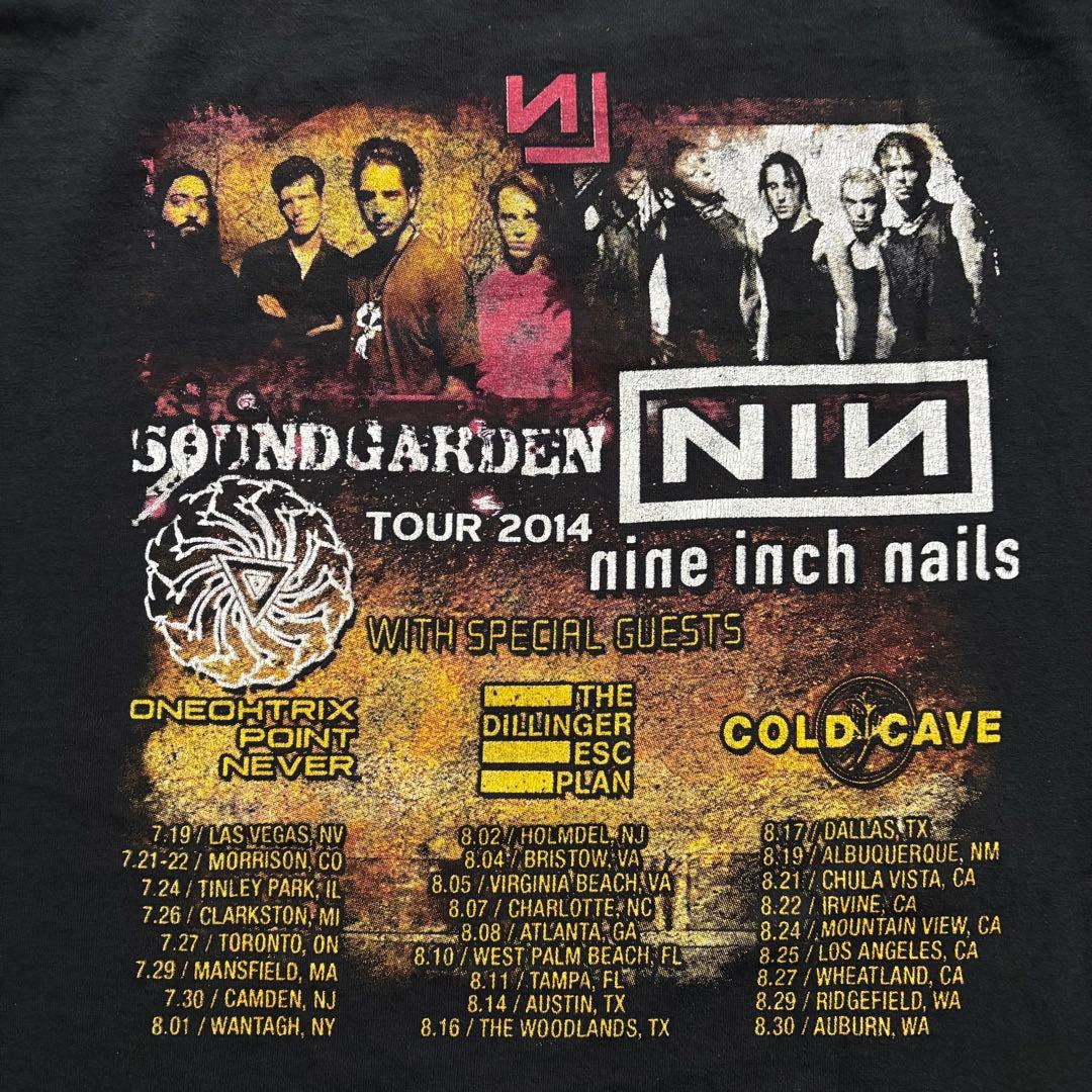 10’s NINE INCH NAILS SOUND GARDEN Tshirt