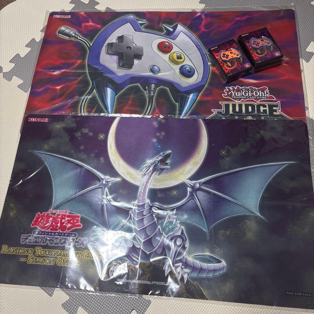 遊戯王　公式　プレイマット Asia judge