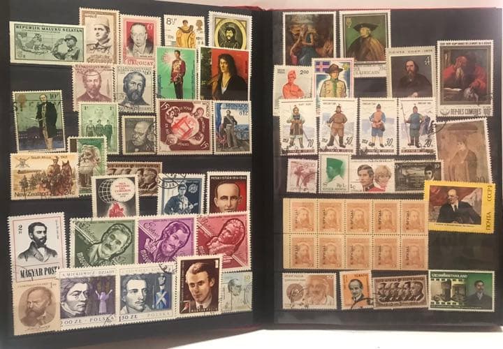 世界の使用済切手アルバム①