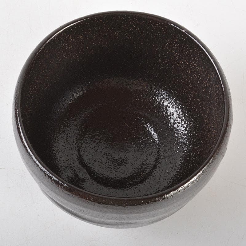 takaty　茶道具　楽吉左衛門　黒楽茶碗　時代箱付　C　5759