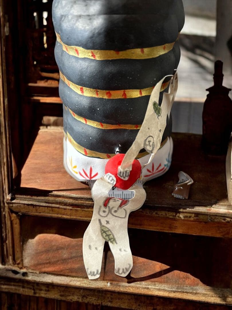 廃盤品 玩具ロードワークス 豊永盛人 琉球張子 巳年 郷土玩具 干支飾り