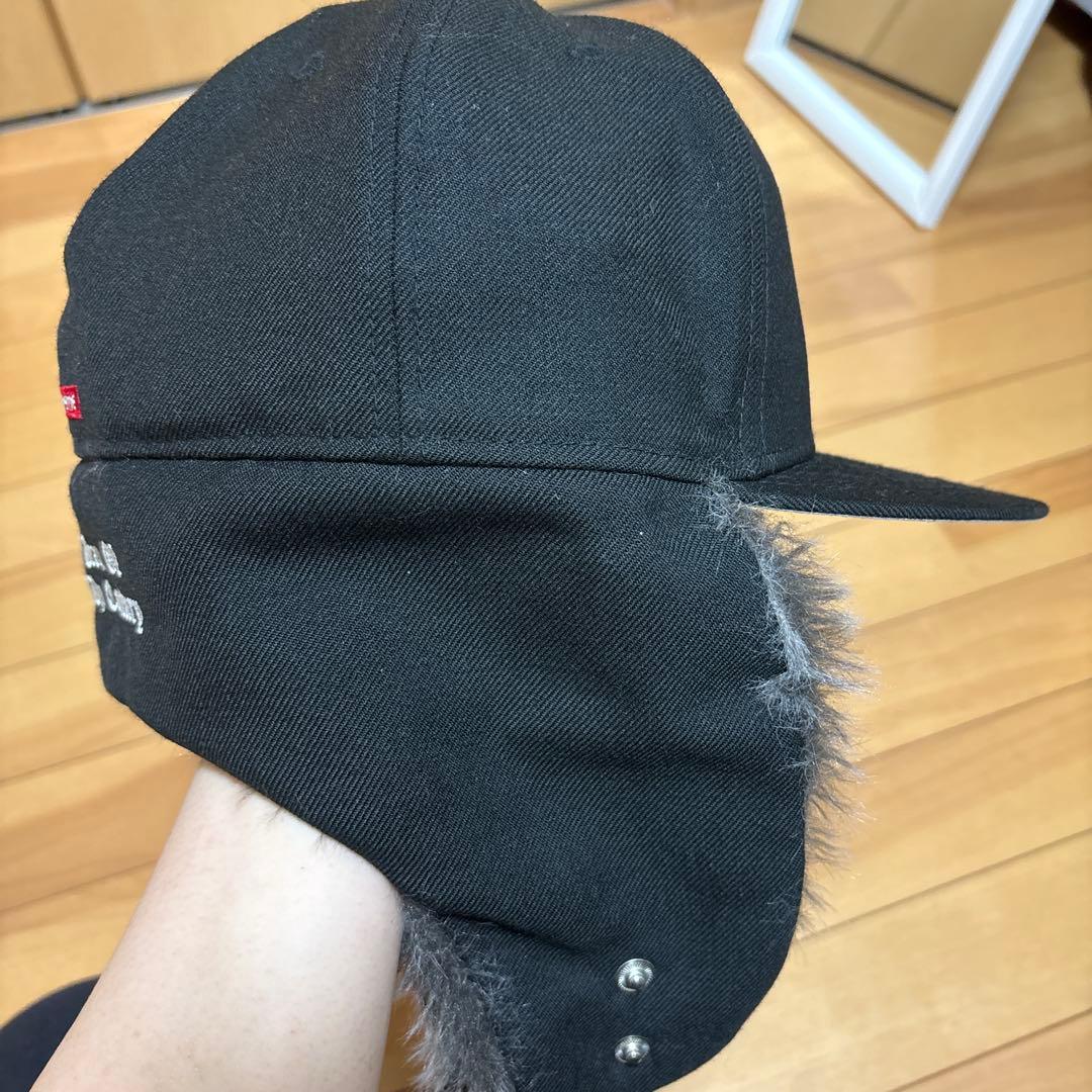 帽子 SUPREME NEW ERA Ear Flap BOX LOGO Cap