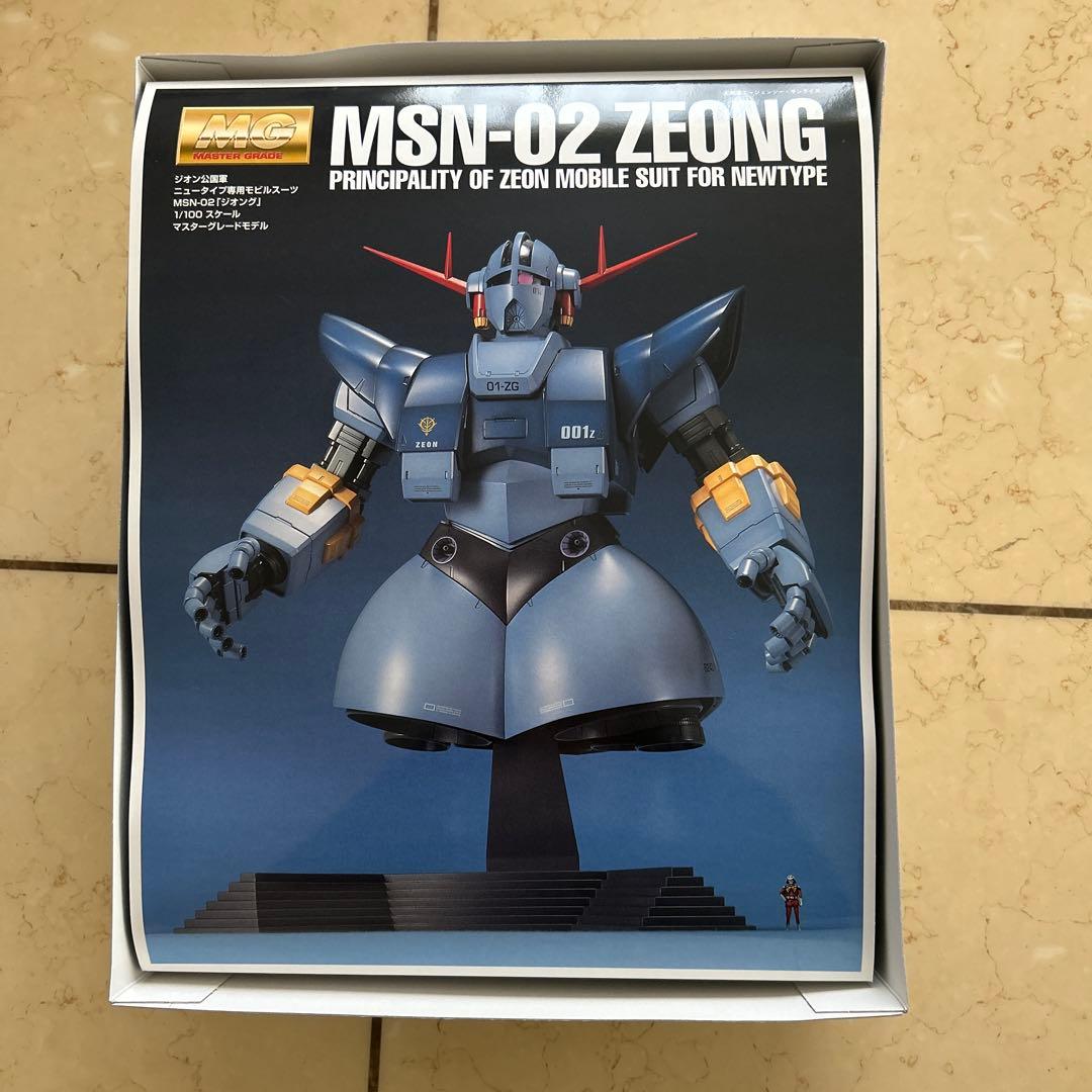 BANDAI MSN-02 ZEONG 1/100 プラモデル