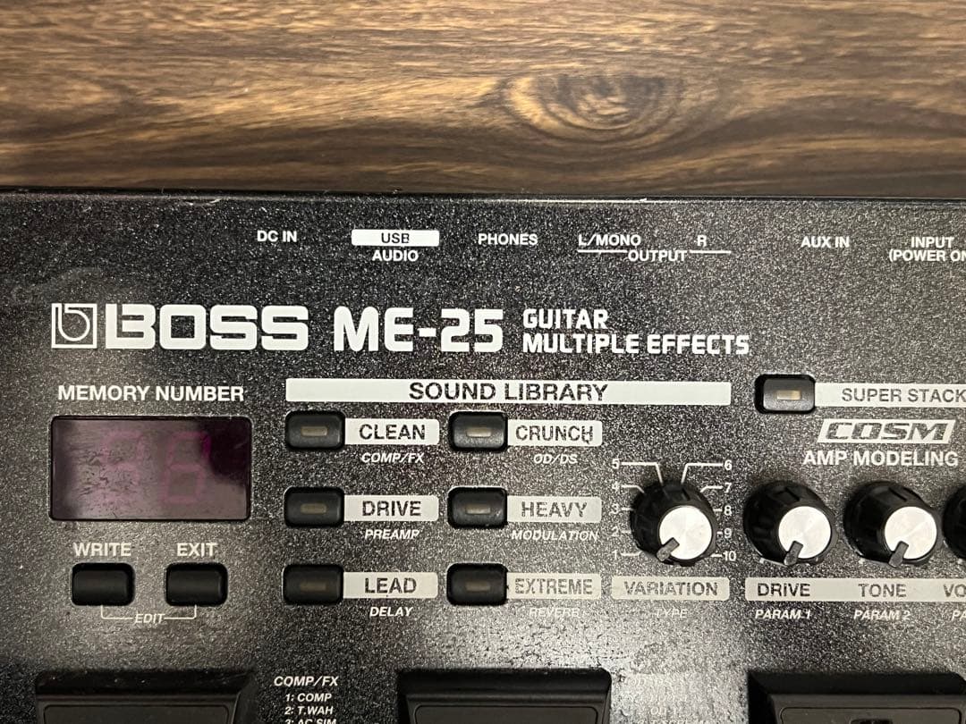 マリンゴールド　即発送 BOSS ME-25 動作確認済み