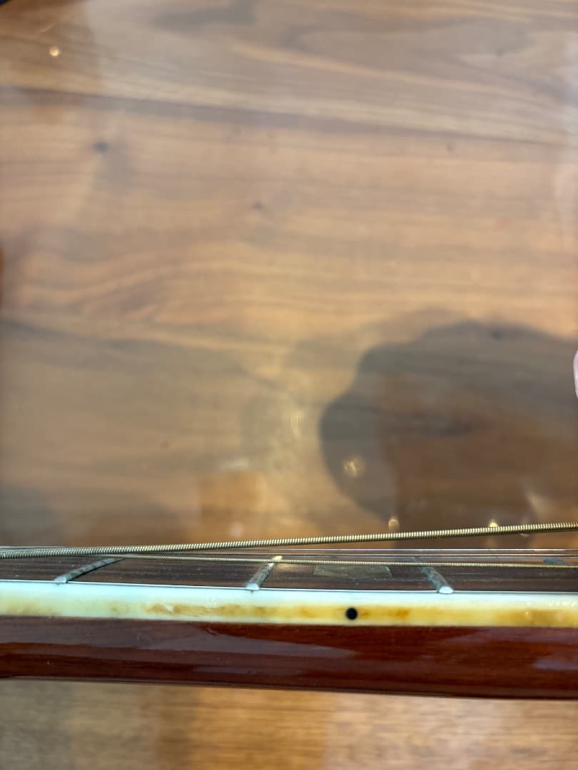 Morris W-60 トップ単板　サイド、パックはハカランダ