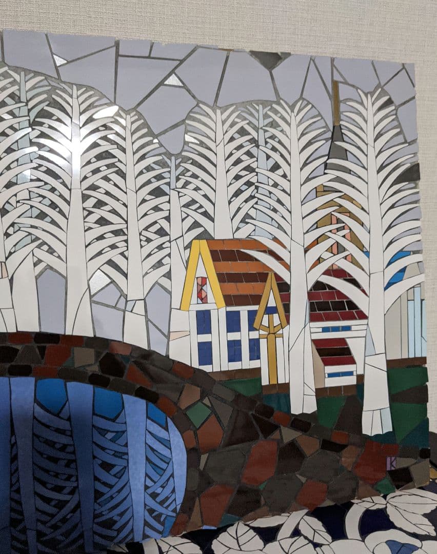 タイルモザイク絵画／F6