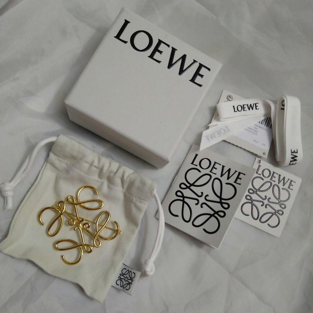 ♡LOEWE ♡美品ゴールドブローチ