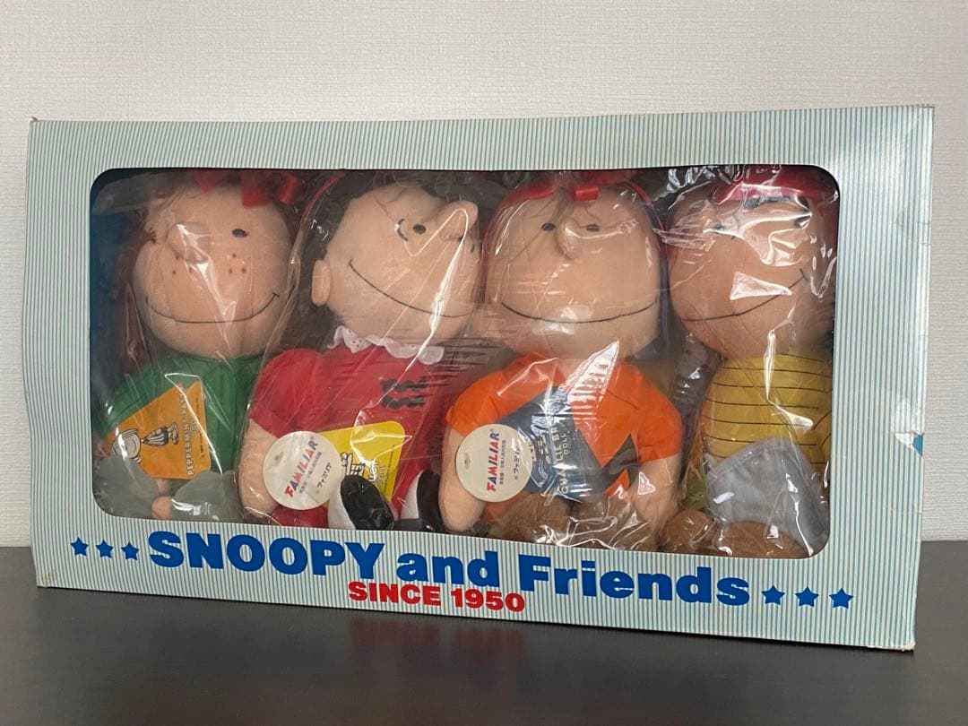 80s PEANUTS スヌーピー ファミリア ヴィンテージ レトロ ぬいぐるみ