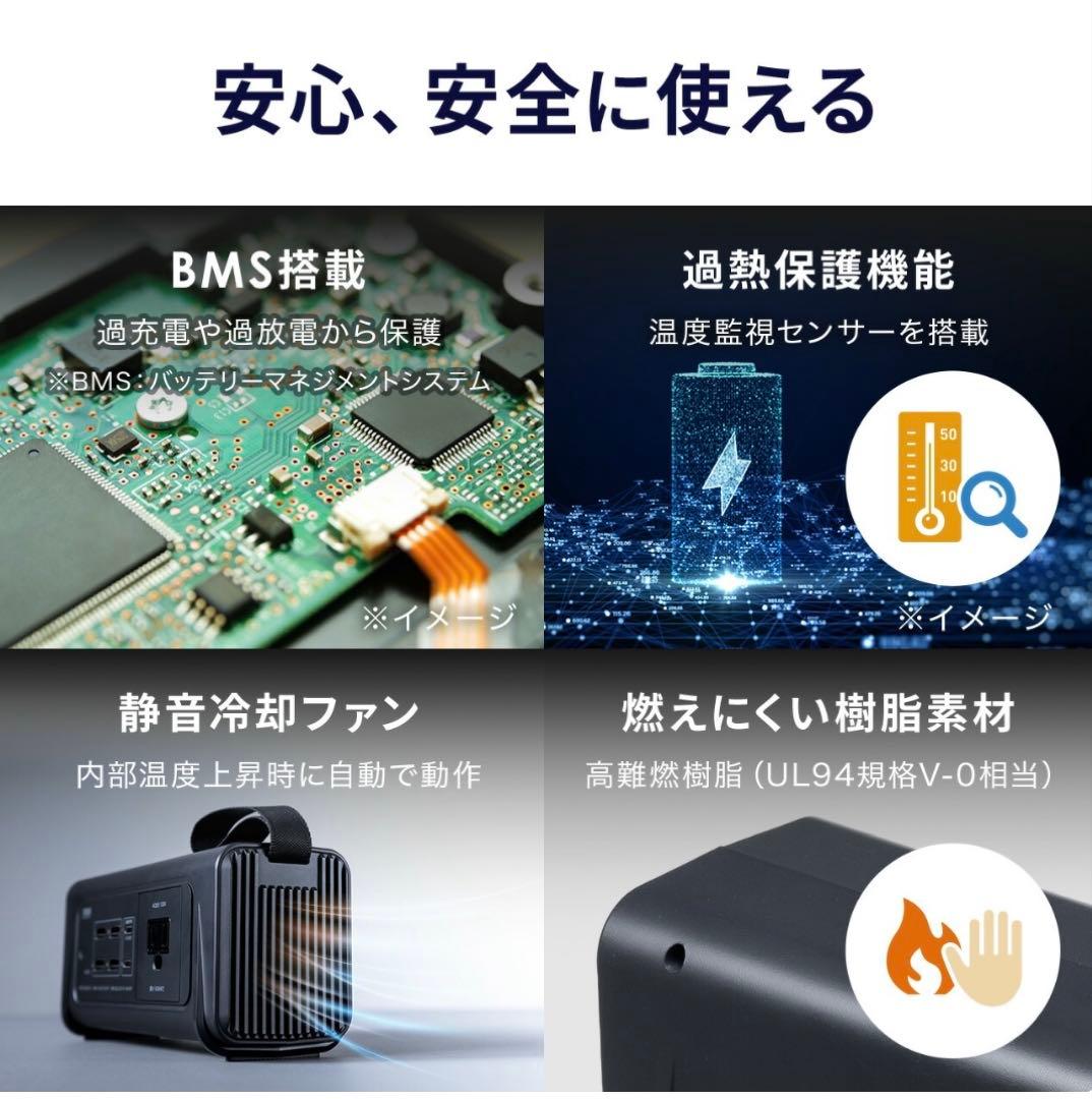 『サンワ』ポータブル電源 30000mAh AC USB対応