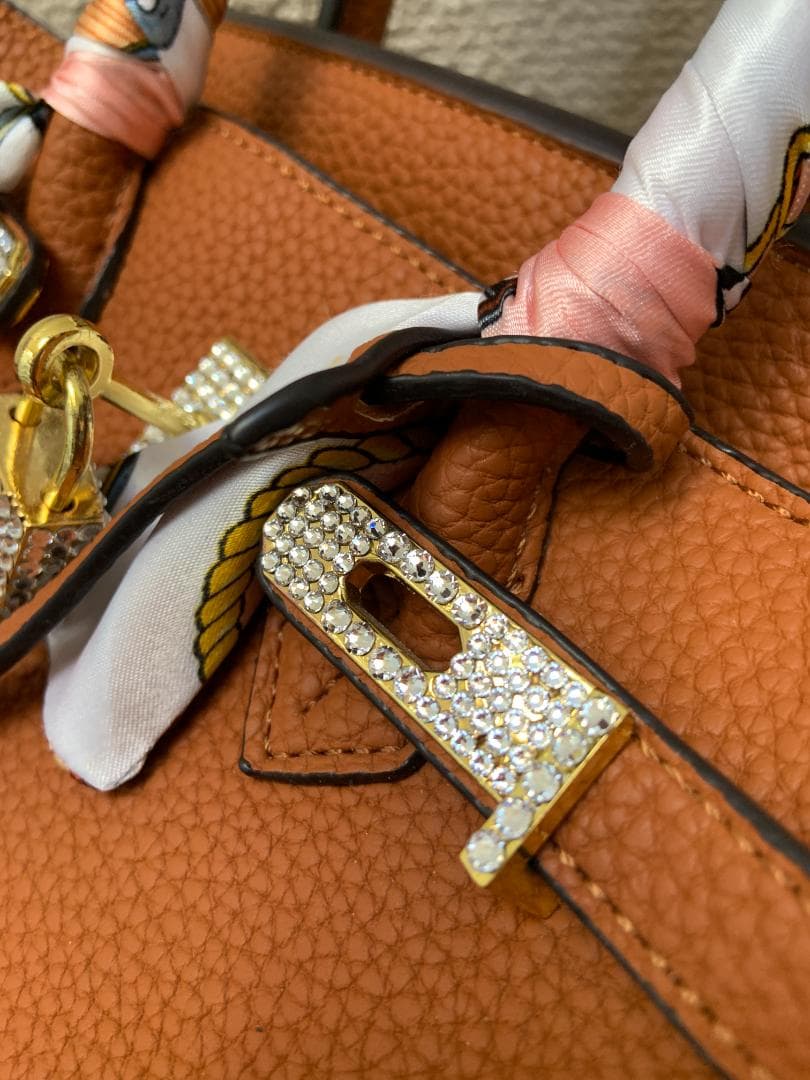 【2000円値下げ】２wayバッグ ビジュー、スカーフ付き