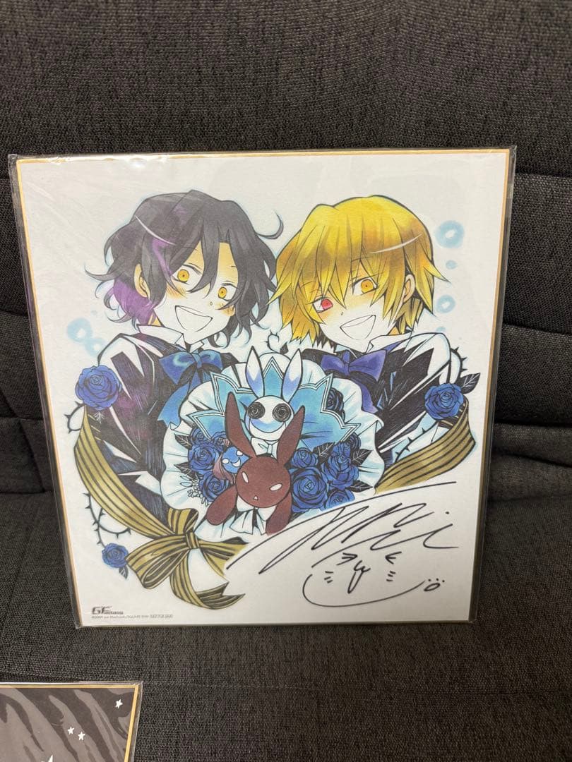 パンドラハーツ　PandoraHearts 色紙　アニメイト　グッズ　特典