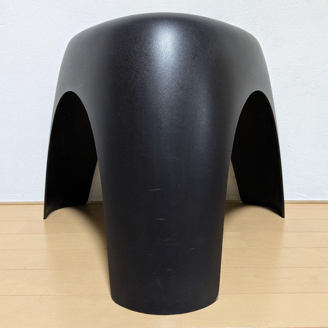 美品 Vitra ヴィトラ 柳宗理 エレファントスツール ブラック 黒