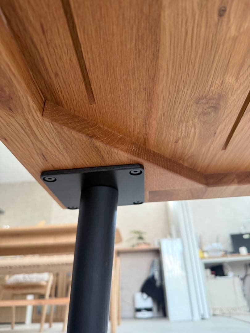 木製ローテーブル オーク材