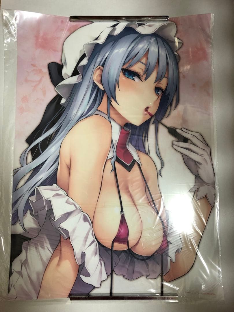 【非売品】 早い者勝ち みちきんぐ 描き下ろし A2 超特大 クリアポスター