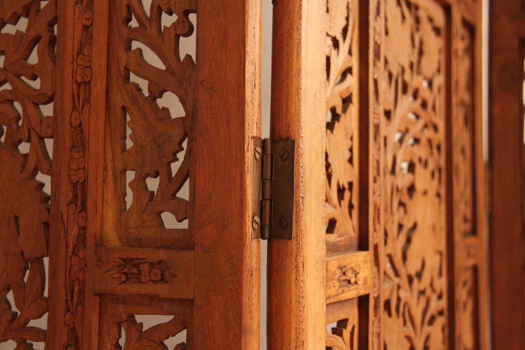 パーテーション　木製　衝立　アンティーク　古道具