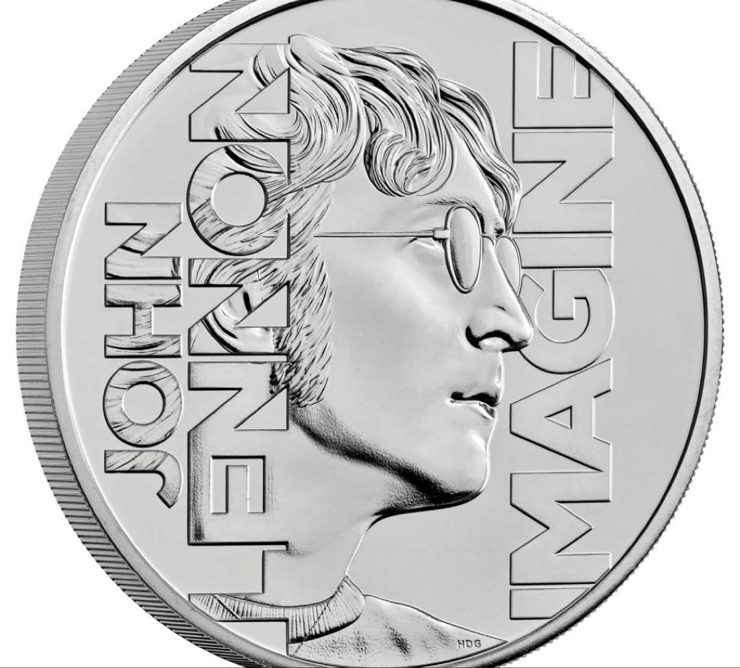 ジョンレノン＆ポールマッカートニー英国記念限定5ポンド友情SETビートルズ