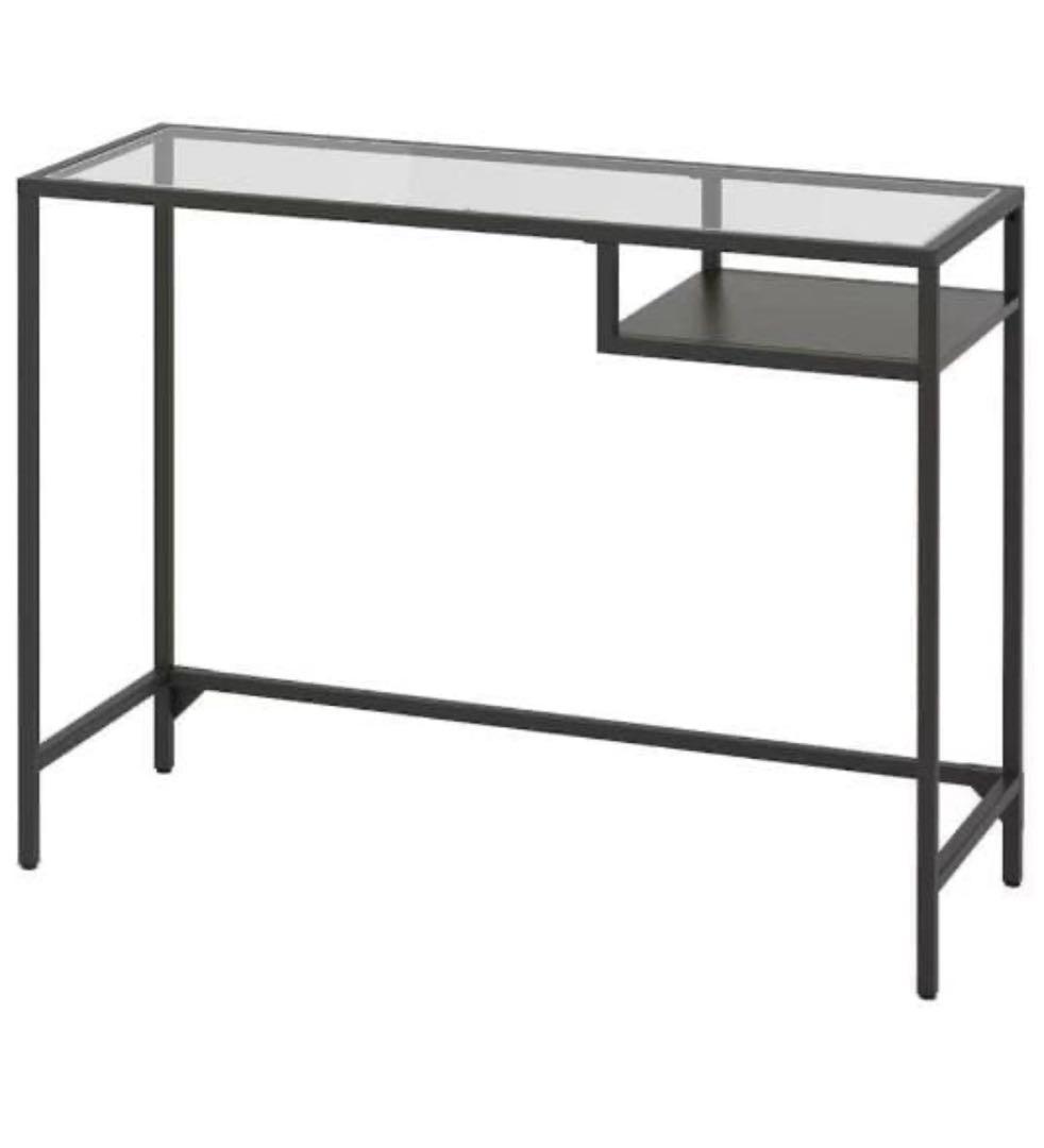 【値段交渉可能‼️】【IKEA】　IKEA VITTSJÖ ラップトップテーブル