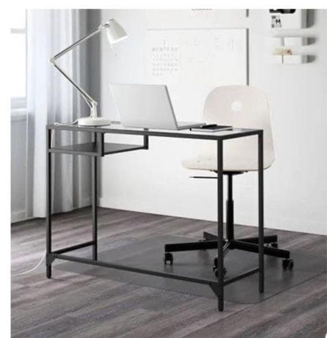 【値段交渉可能‼️】【IKEA】　IKEA VITTSJÖ ラップトップテーブル